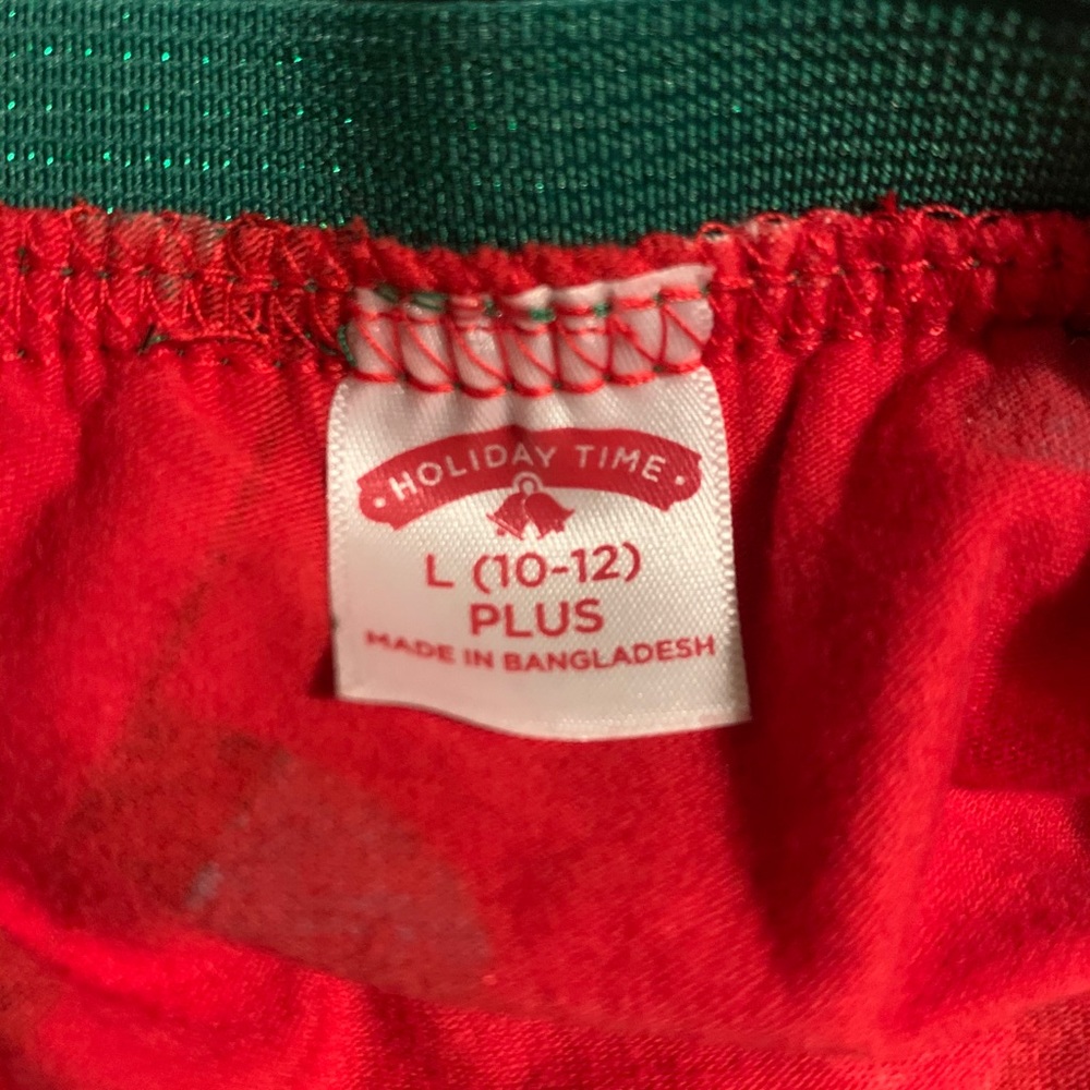 Girls Large Holiday Skirt - Picture 2 of 2